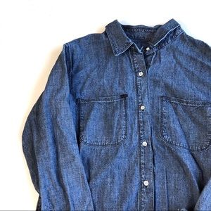 Madewell denim button up
